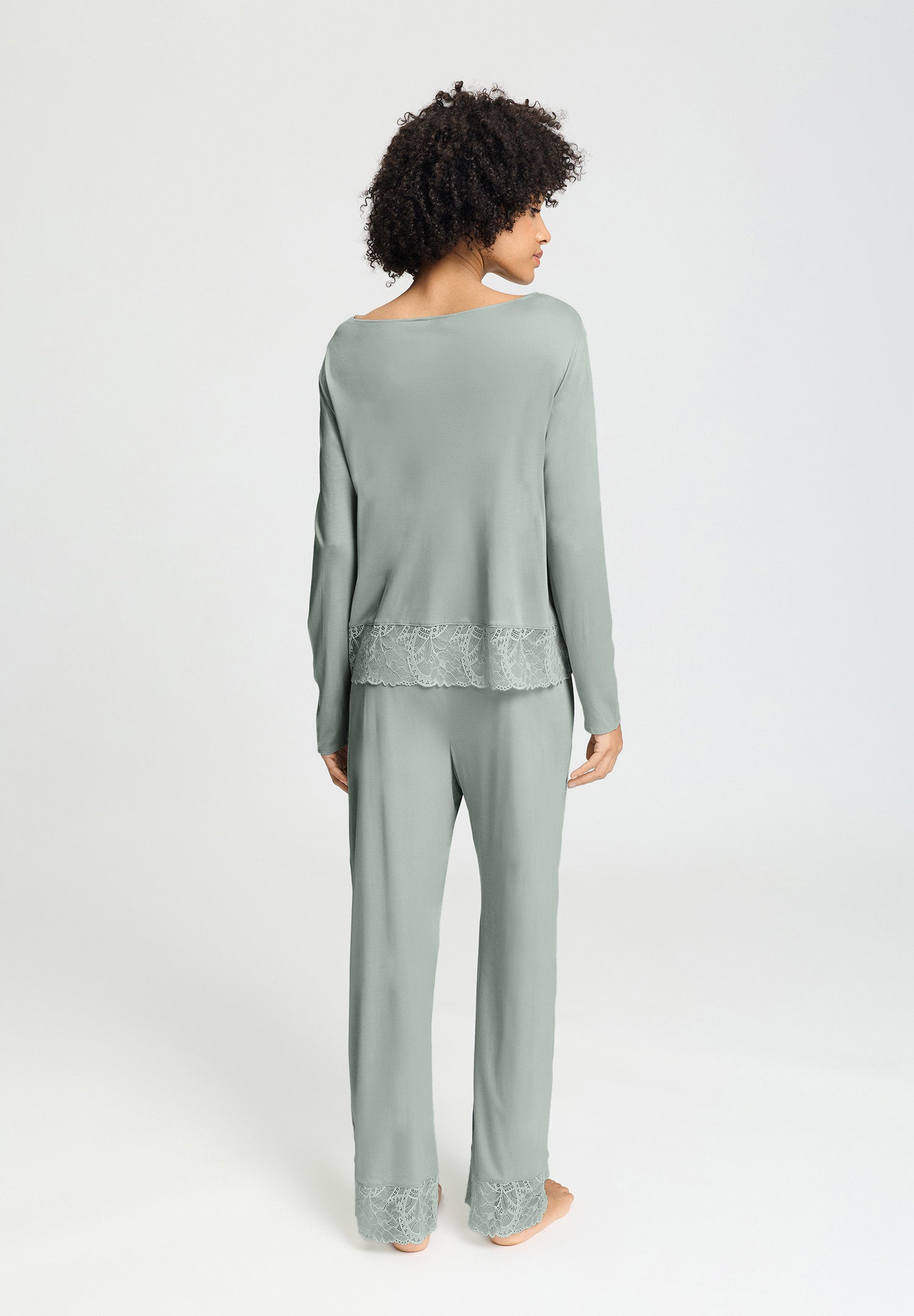 hanro-azelia-nw-l-slv-pajama-pyjama-mystic-breeze-spitze image 5