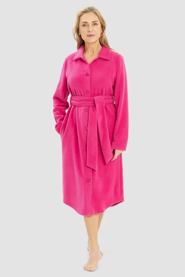 r-sch-be-happy-mantel-knielang-pink-fleece-gr-36-50 image 1