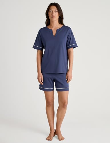 calida-favourites-t-shirt-damen-1er-pack-48-50-baumwolle-blau image 8