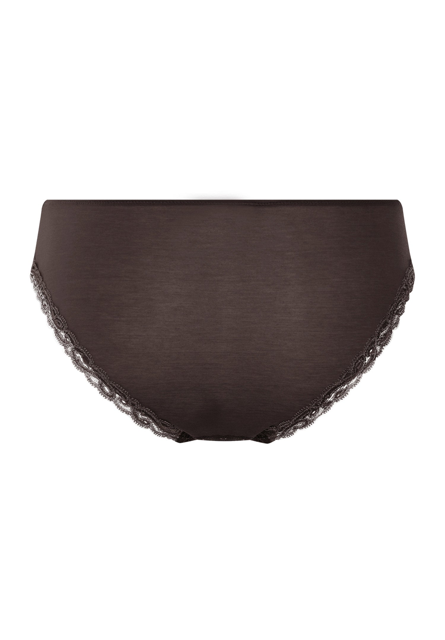 hanro-moments-mini-slip-dark-mocha-spitze-baumwolle image 3