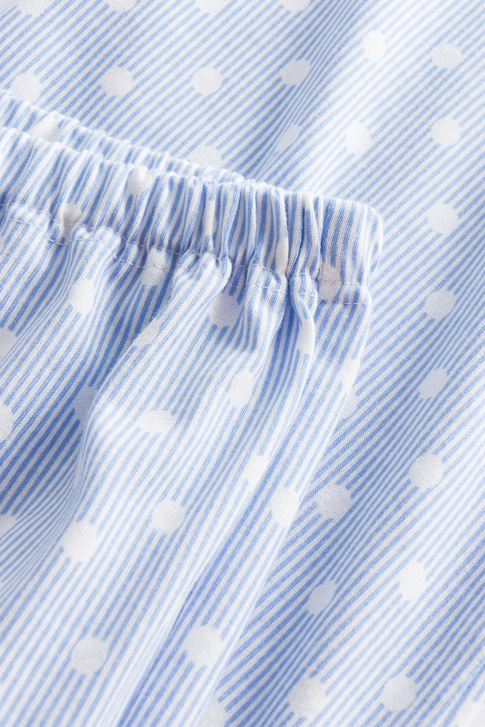 r-sch-be-happy-pyjama-damen-blau-punkte-streifen-lang image 6