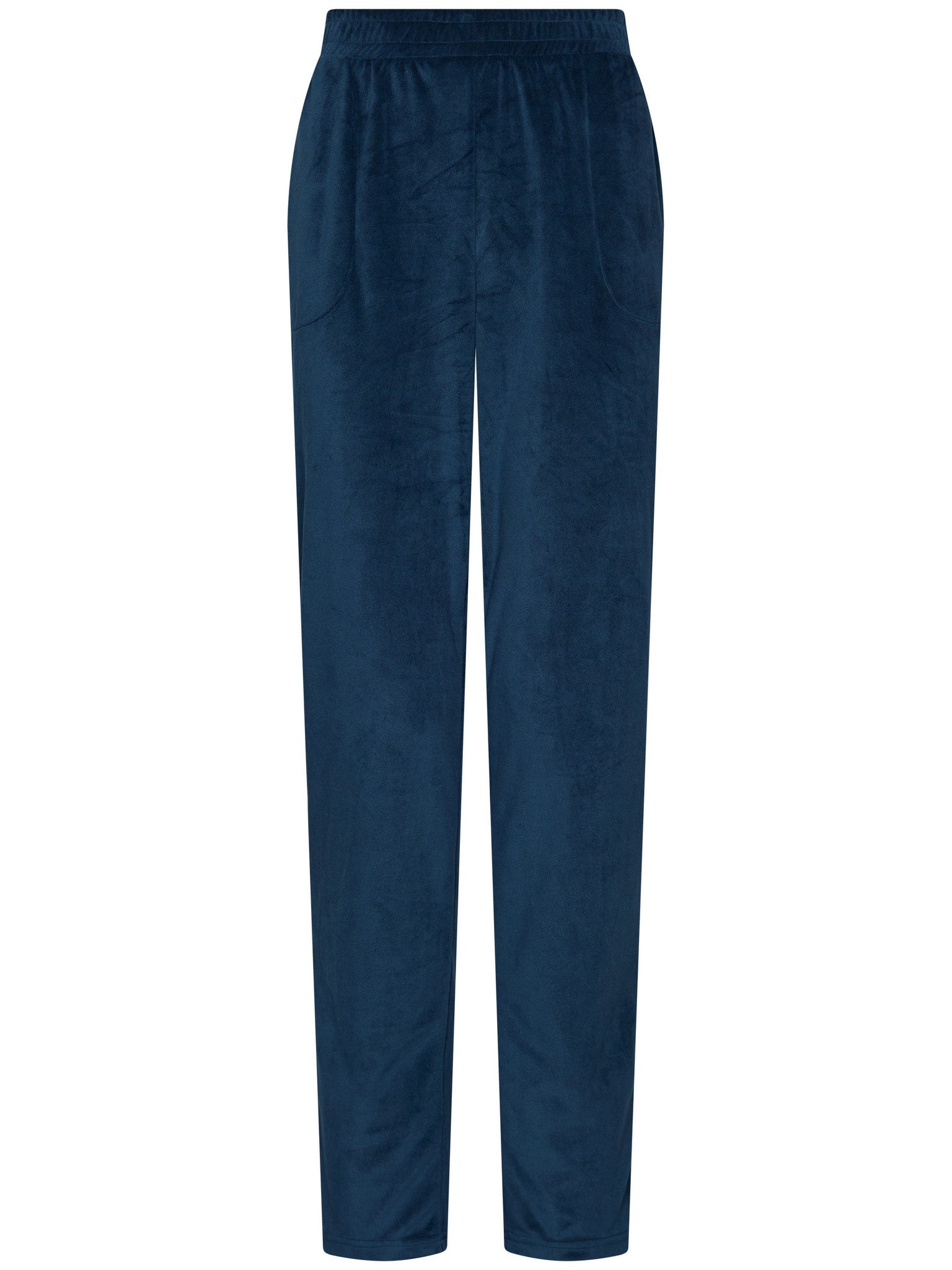 pastunette-nordic-bloom-pyjama-blau-fleece-velours image 3