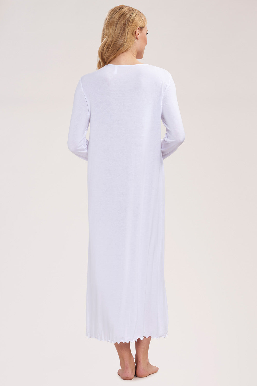 r-sch-be-happy-nachthemd-langarm-wei-spitze image 3