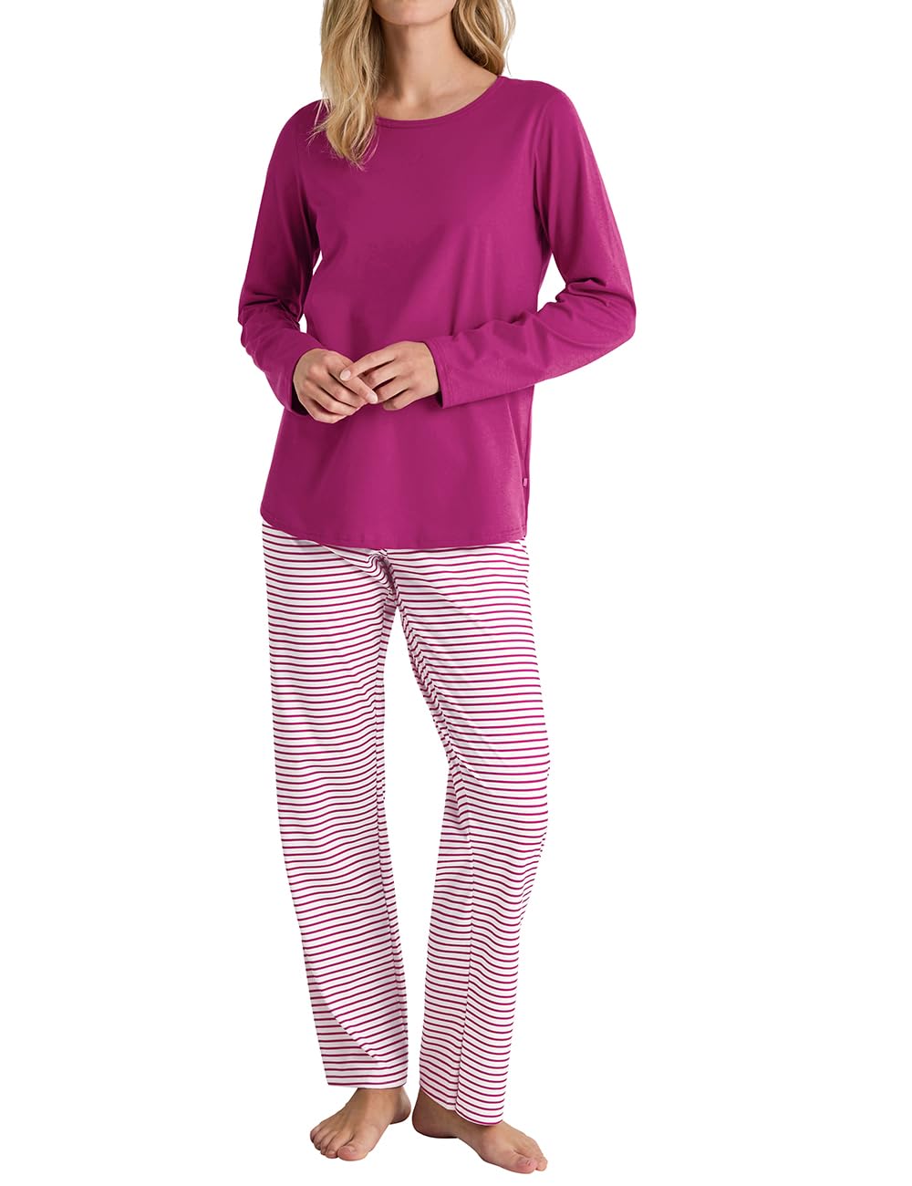 calida-cotton-special-pyjamaset-damen-riviera-blue image 6