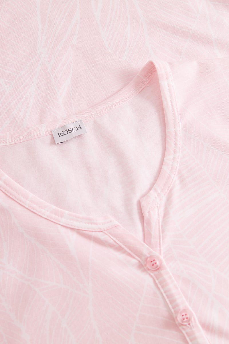 r-sch-be-happy-pyjama-3-4-rosa-aus-baumwolle image 4