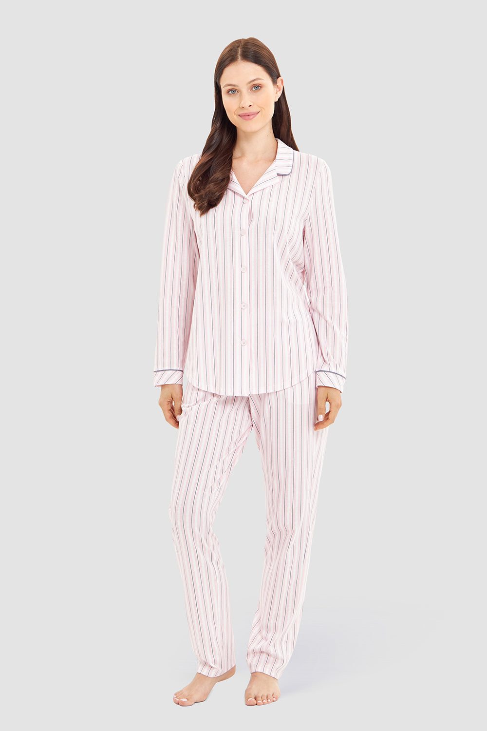 r-sch-be-happy-pyjamahose-rosa-streifendruck-taschen image 4