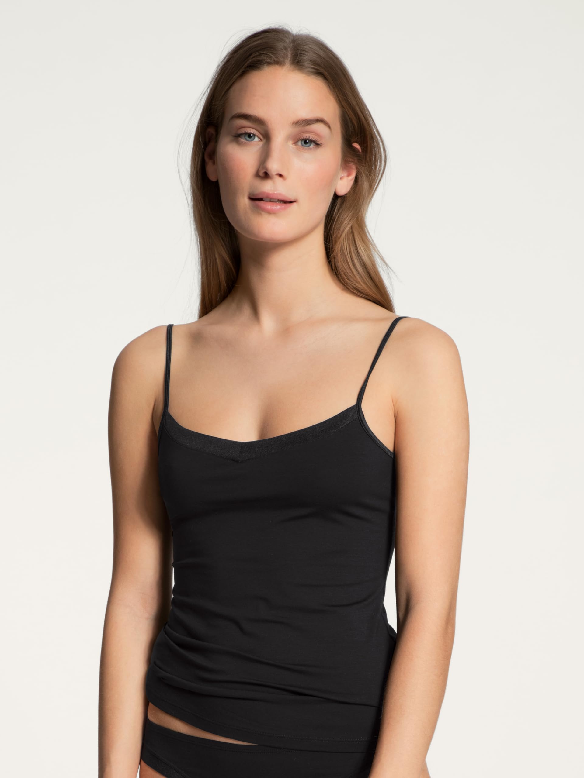 calida-cate-spaghetti-top-damen-arctic-ice-satin image 3