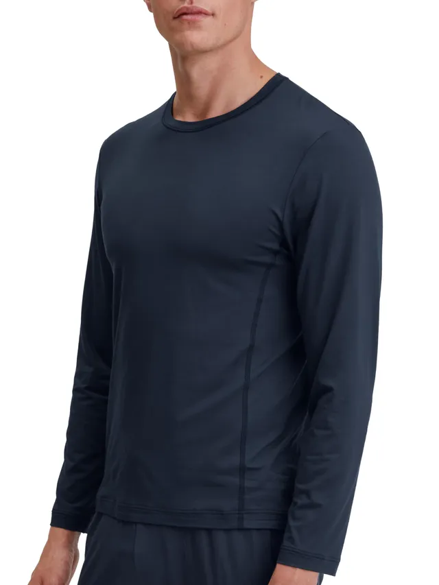 calida-deepsleepwear-balancing-langarmshirt-herren-saphir-blue image 1