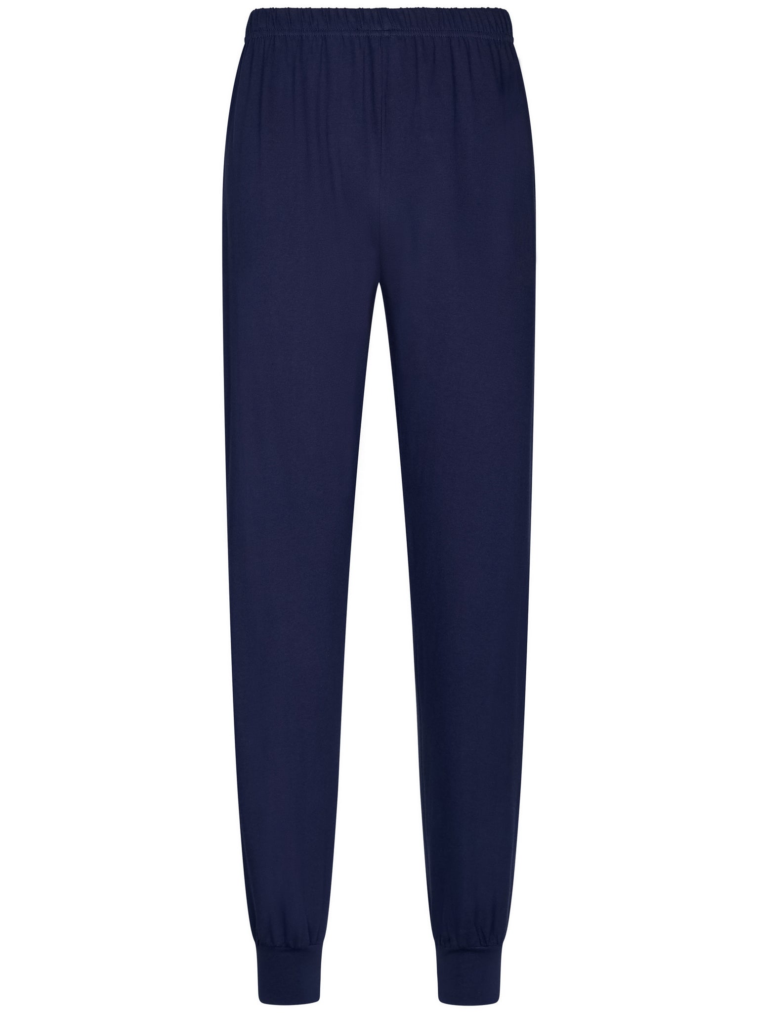 pastunette-lunar-pyjama-herren-blau-bio-baumwolle-knopf image 2