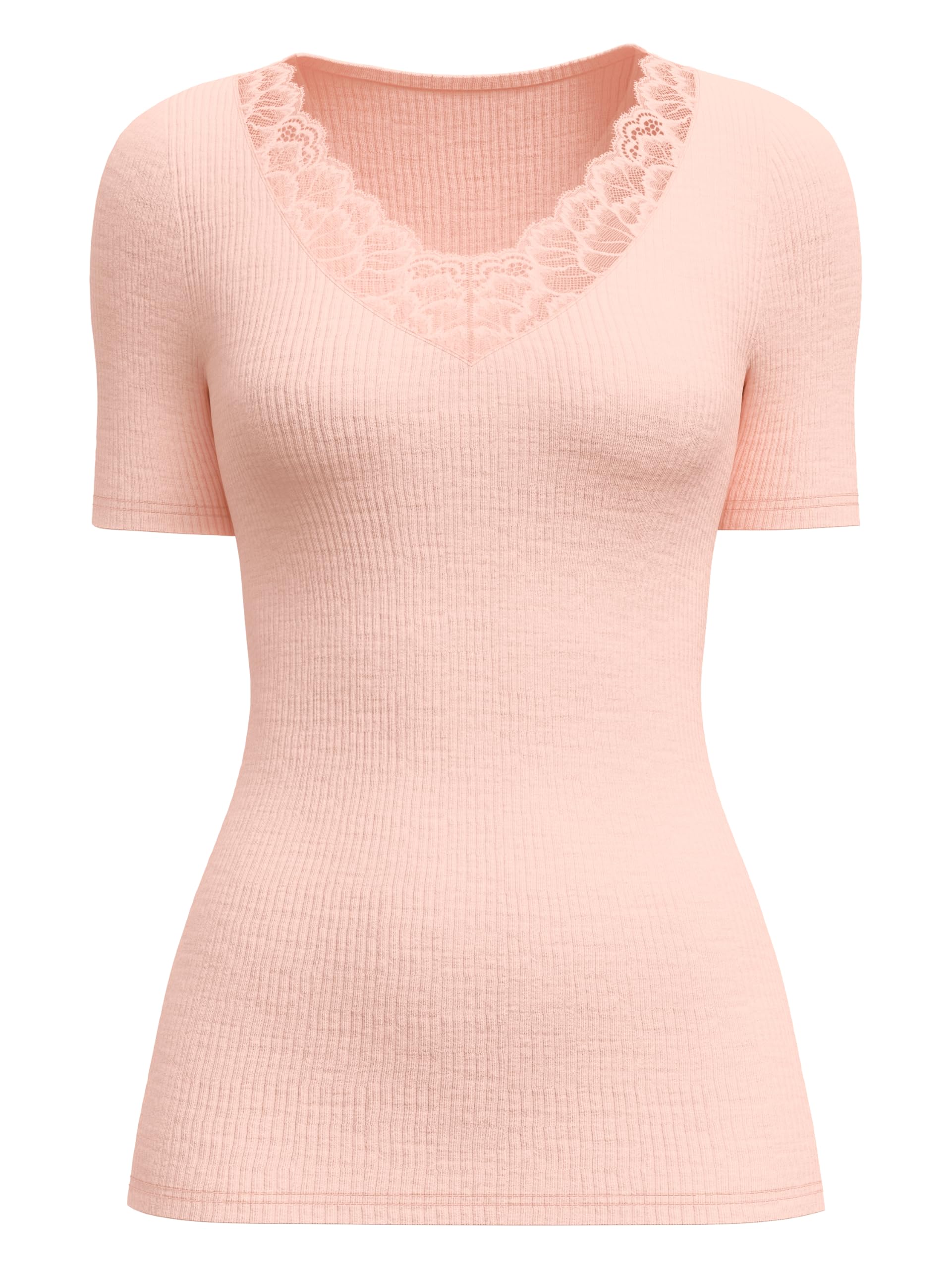 calida-wool-silk-silky-wool-joy-shirt-damen-pearl-blush-kurzarm image 1