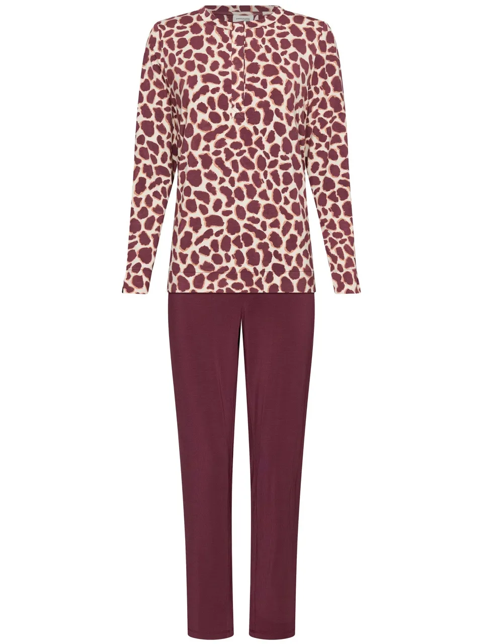 pastunette-premium-satin-wild-pyjama-lila image 1