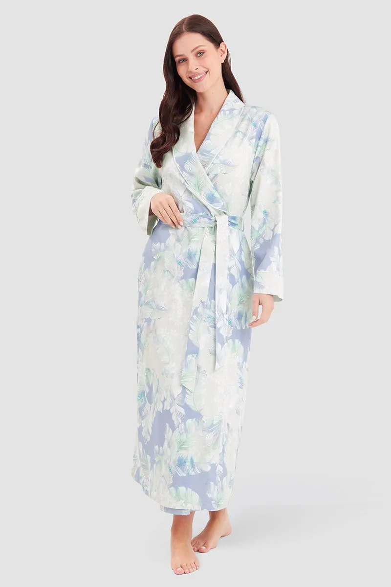 r-sch-be-happy-mantel-maxi-morgenmantel-blau-bl-tterdruck image 1