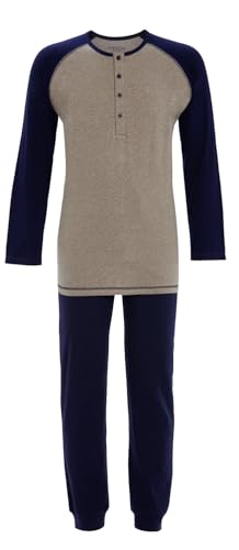 ringella-women-men-pyjama-mit-knopfleiste-herren-gr-e-48-baumwolle image 4