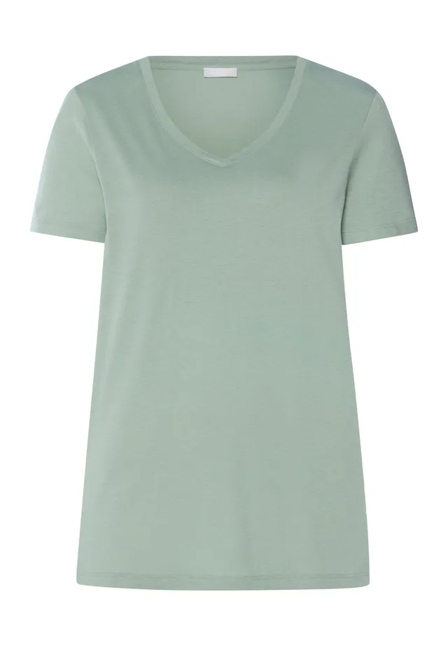 hanro-sleep-lounge-shirt-t-shirt-seafoam-tencel image 1