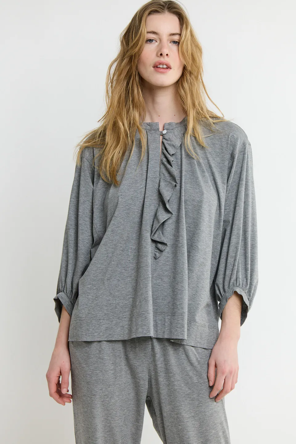 sunday-in-bed-noemi-schlafshirt-damen-r-schen-jersey image 1