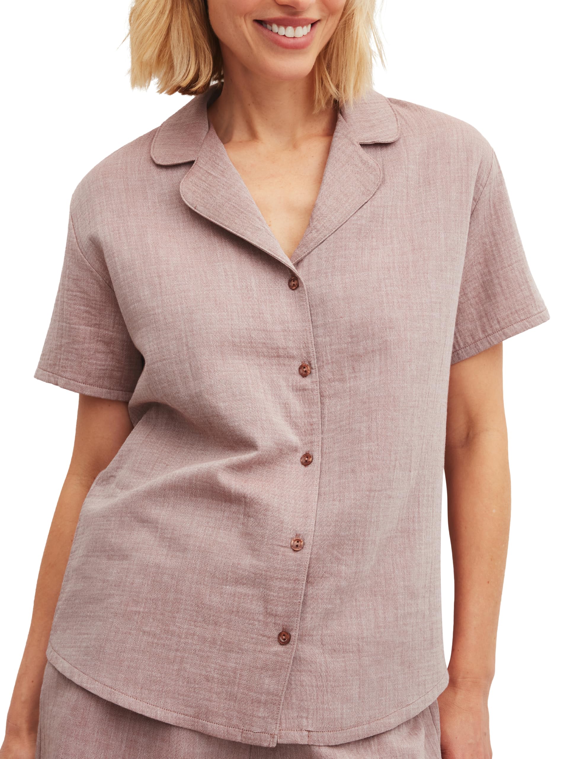 calida-favourites-lounge-t-shirt-damen-cinnamon-brown image 5