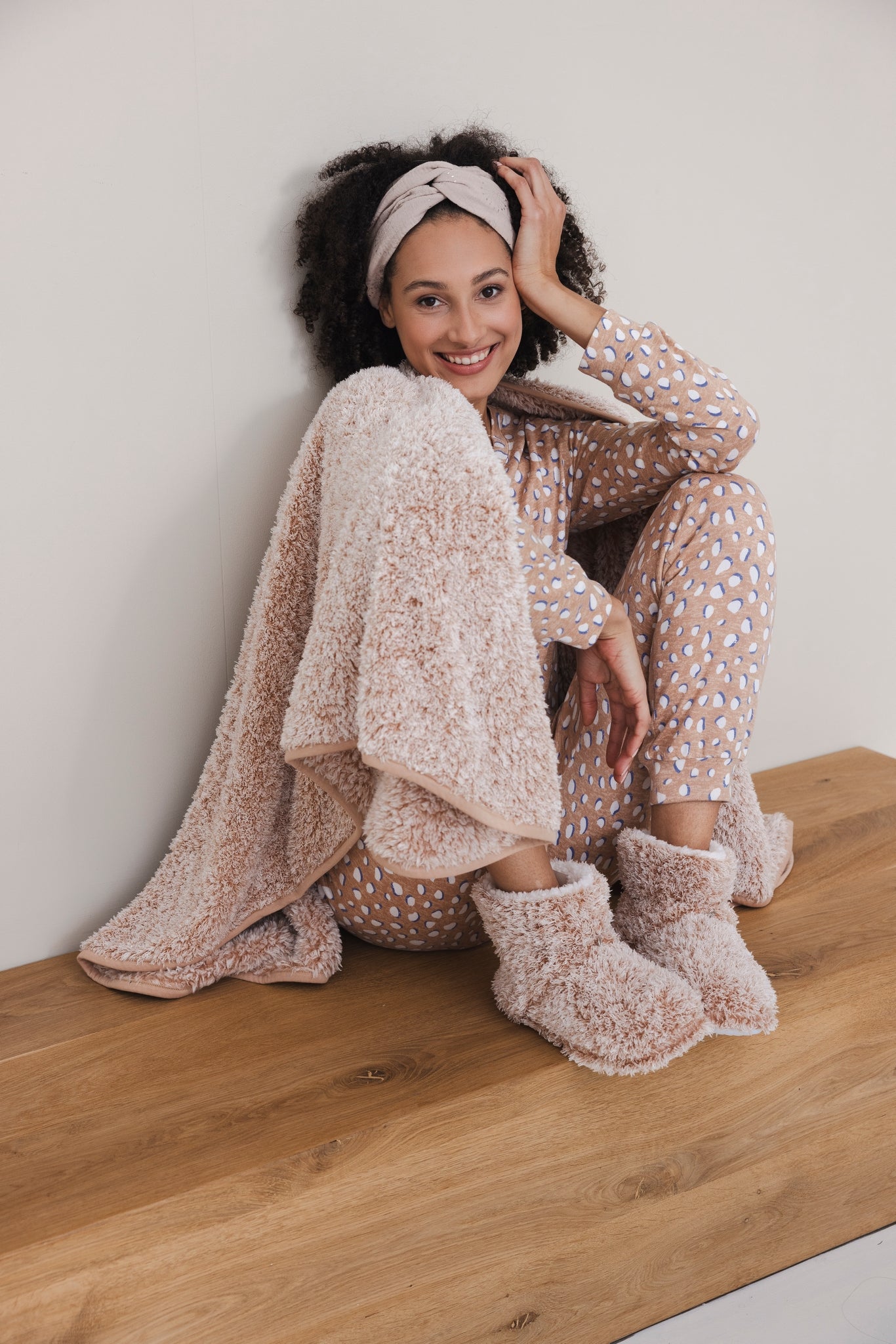 rebelle-cosy-frost-pyjama-beige-warmer-fleece-schlafanzug image 7