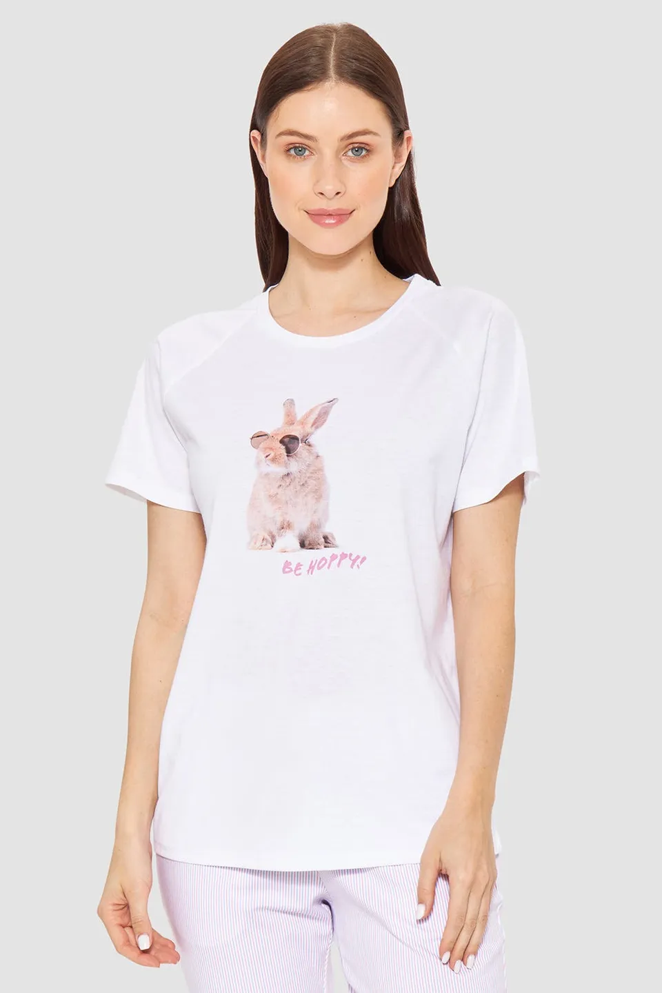 r-sch-be-happy-shirt-kurzarm-wei-hase-be-hoppy image 1