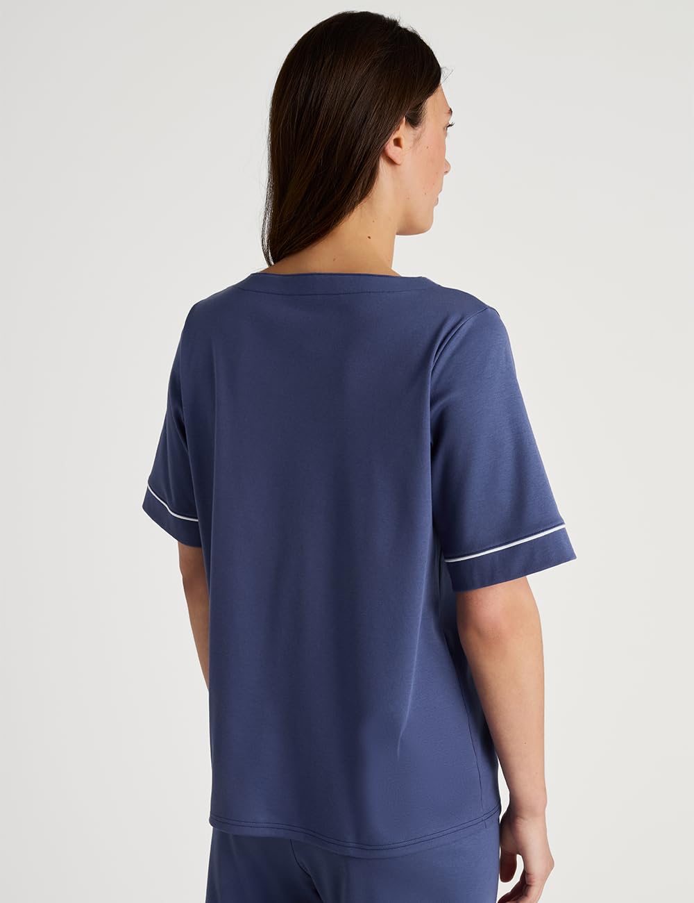 calida-favourites-t-shirt-damen-1er-pack-48-50-baumwolle-blau image 3