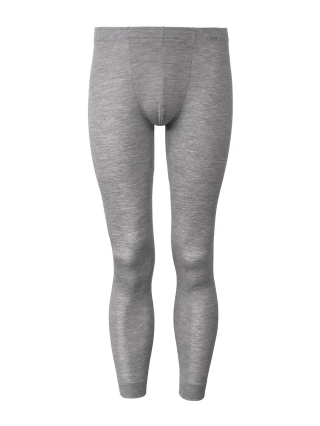 calida-wool-silk-leggings-herren-unterhose-platin-mel-wolle image 1
