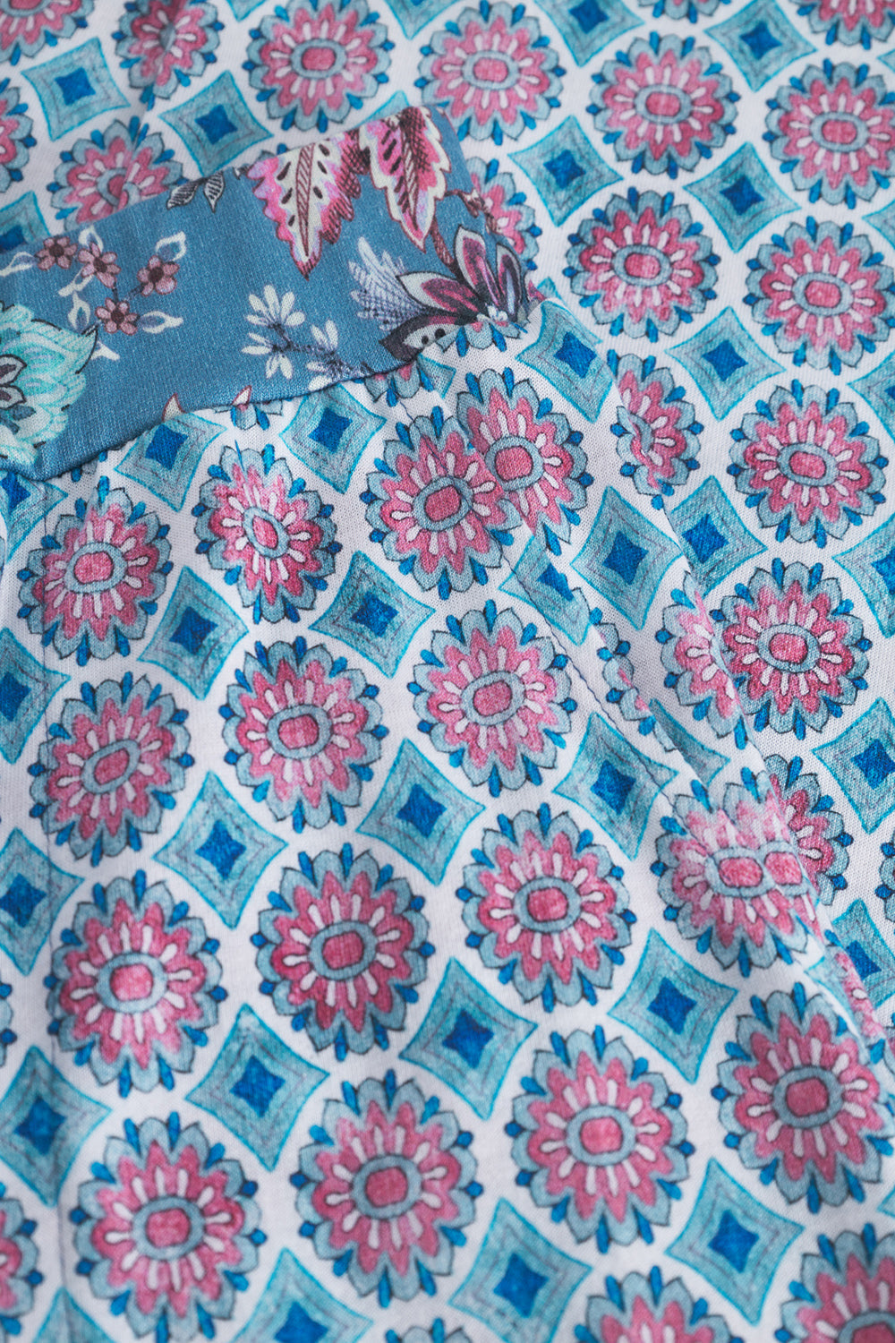 r-sch-be-happy-7-8-hose-ornamentdruck-schlafhose-blau-jersey image 7