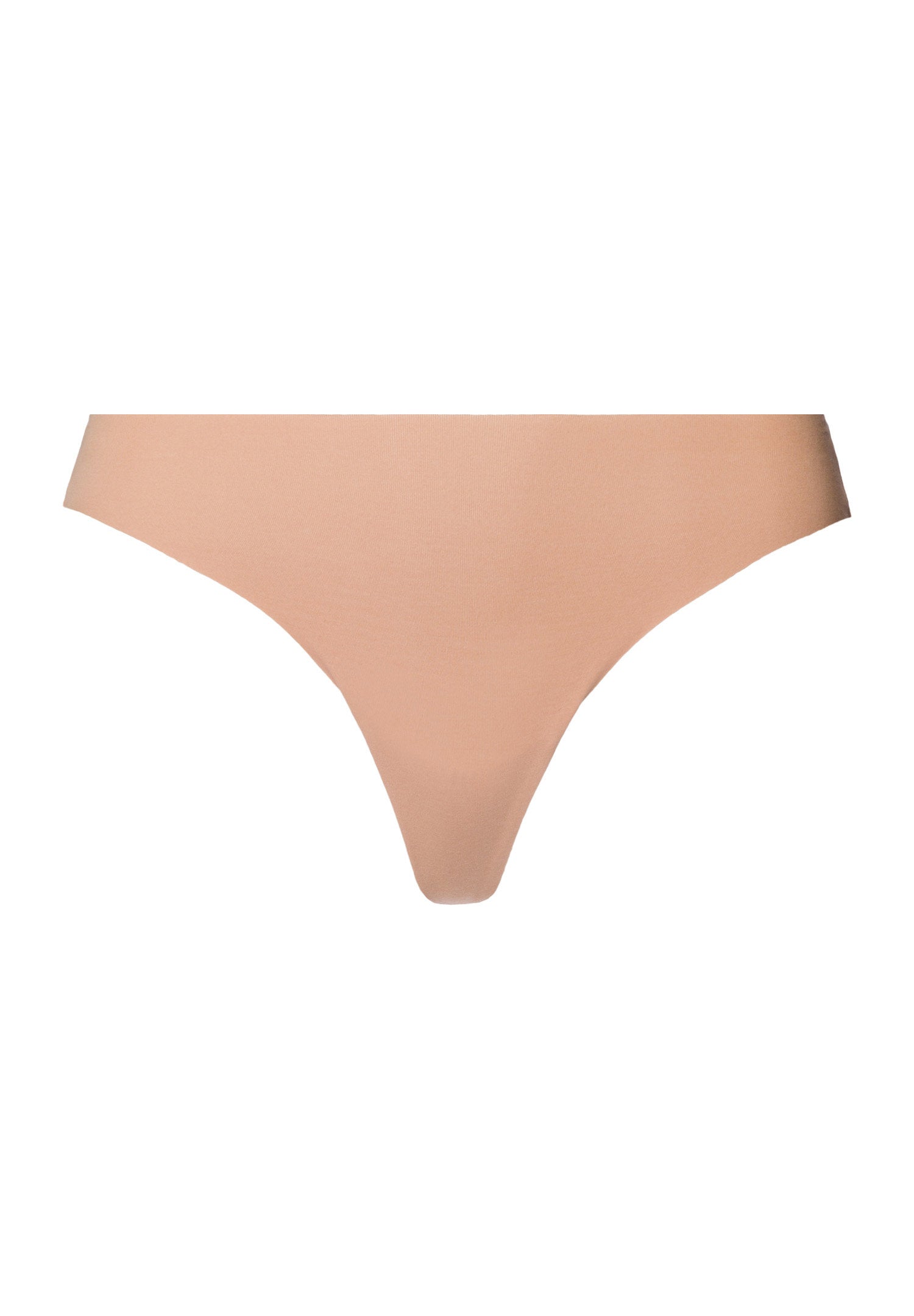 hanro-invisible-cotton-string-beige-baumwolle-nahtlos-damen image 1