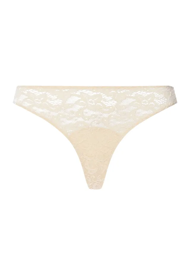 hanro-moments-string-tanga-summer-sand-spitze image 1