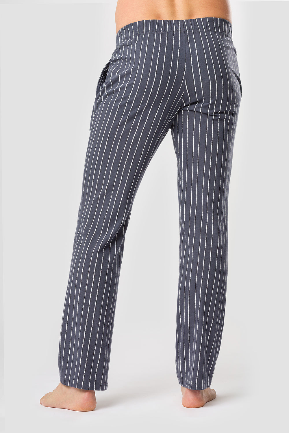 r-sch-be-happy-herren-pyjamahose-berl-nge-grau-streifen image 3
