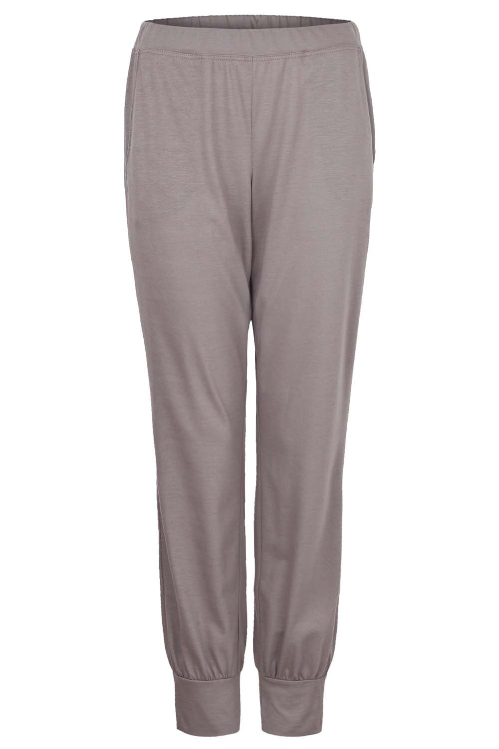 r-sch-be-happy-hose-lang-pyjamahose-braun-gummibund image 2