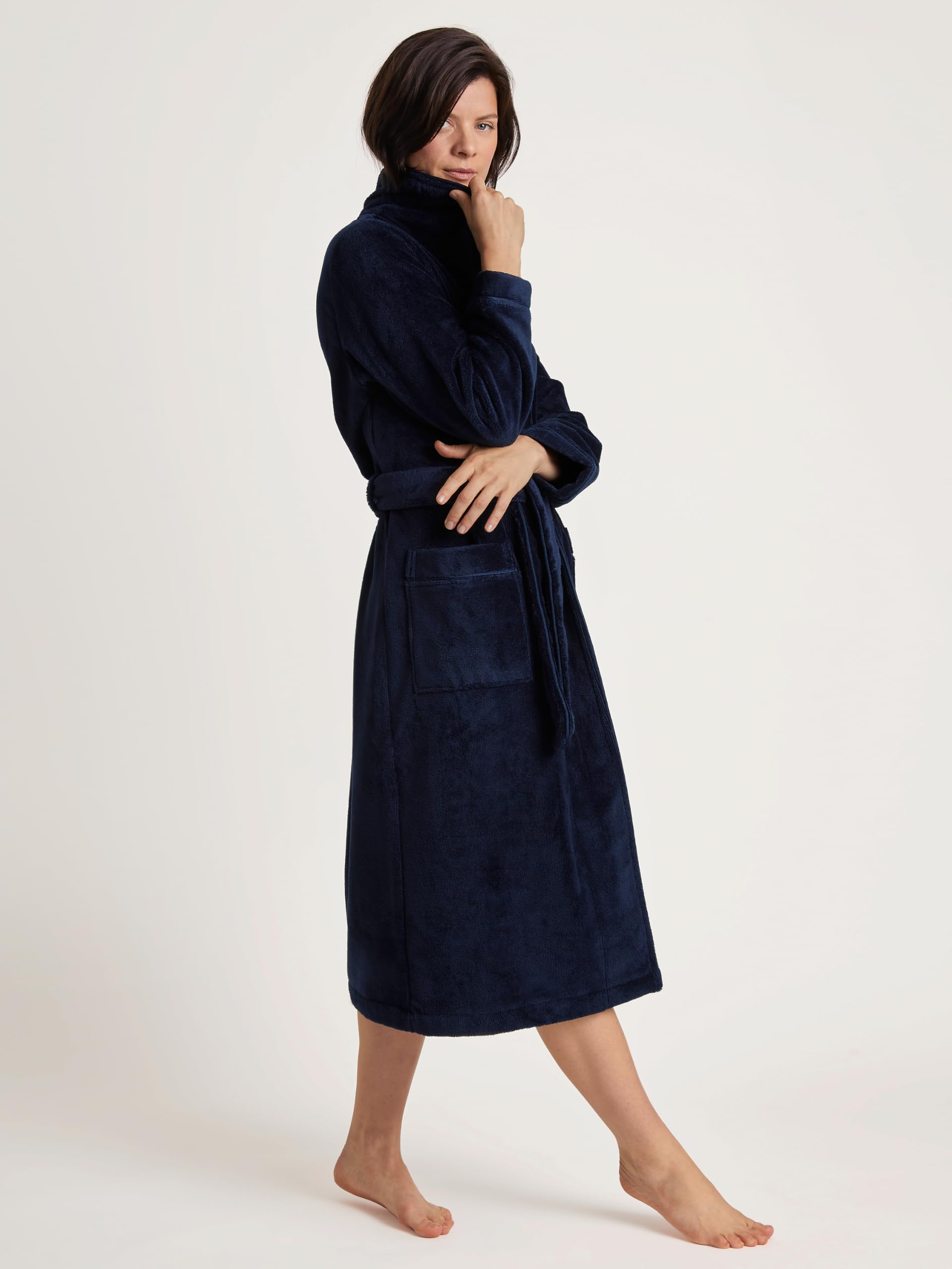 calida-cosy-shower-bademantel-damen-frottee-blau image 3