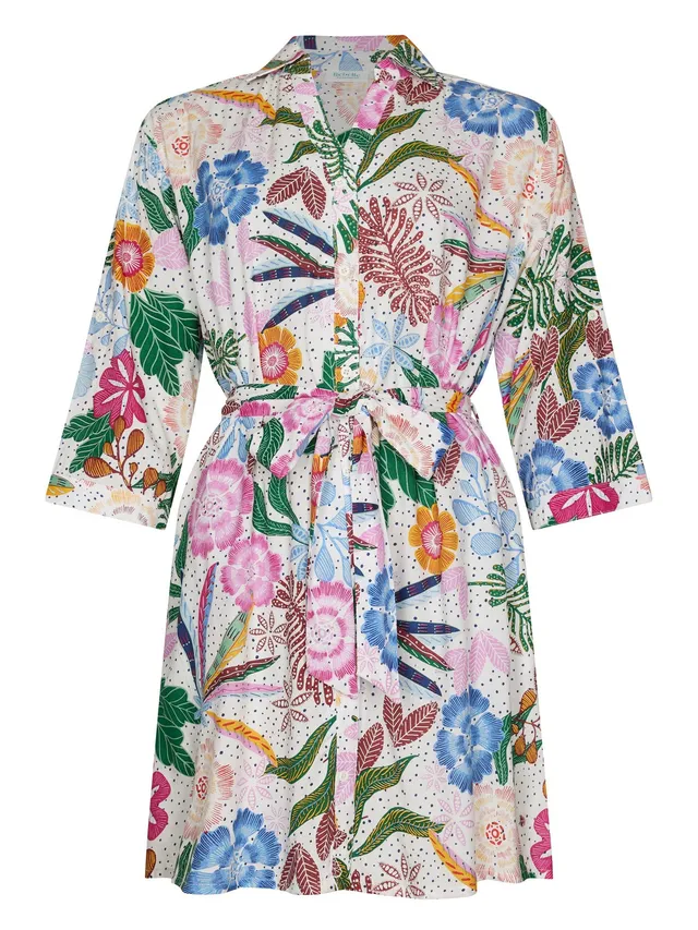 pastunette-myrebelle-tropic-blush-strandkleid-viskose-multi image 1