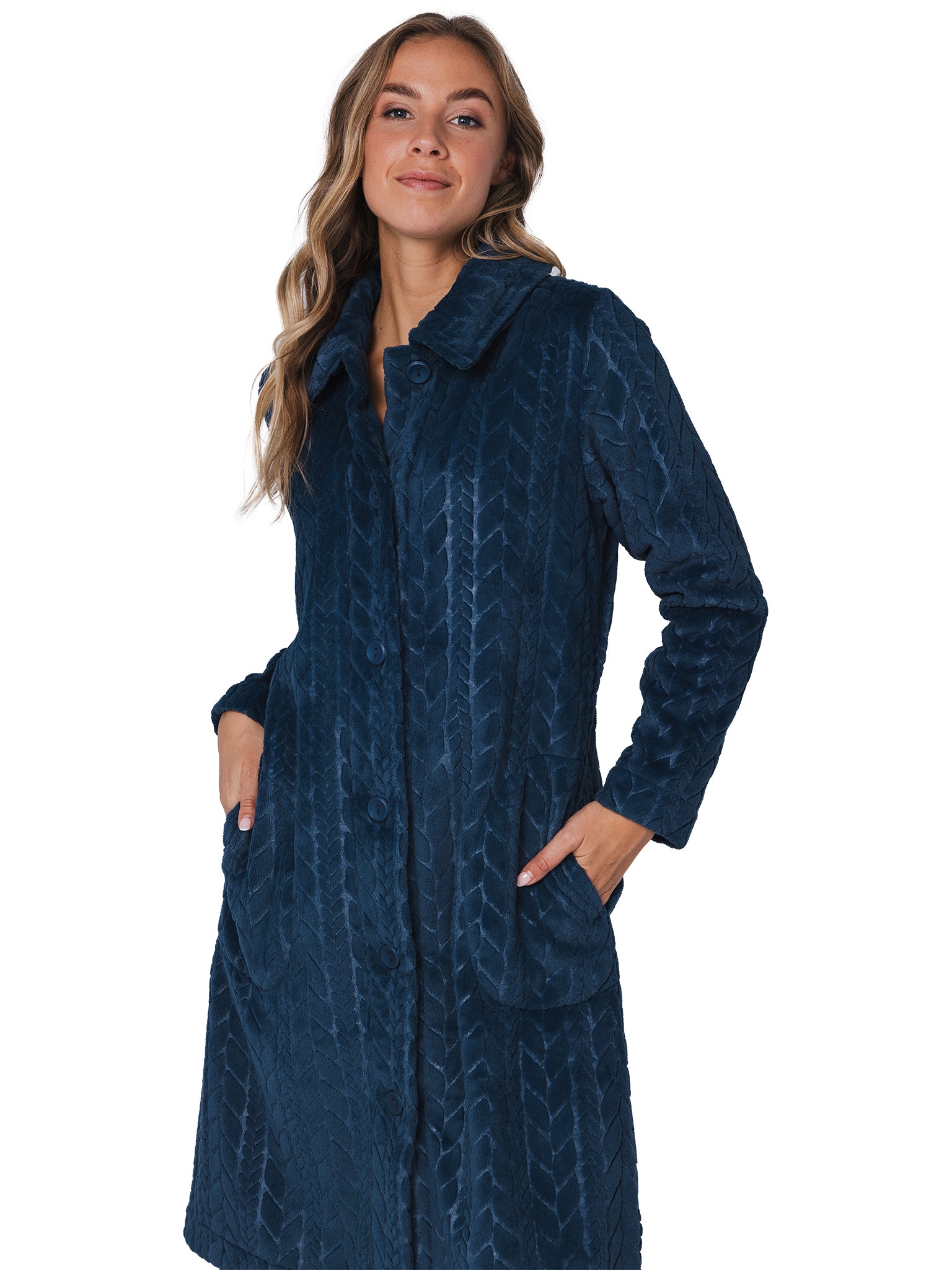 pastunette-blue-bloom-bademantel-blau-fleece-110-cm image 3