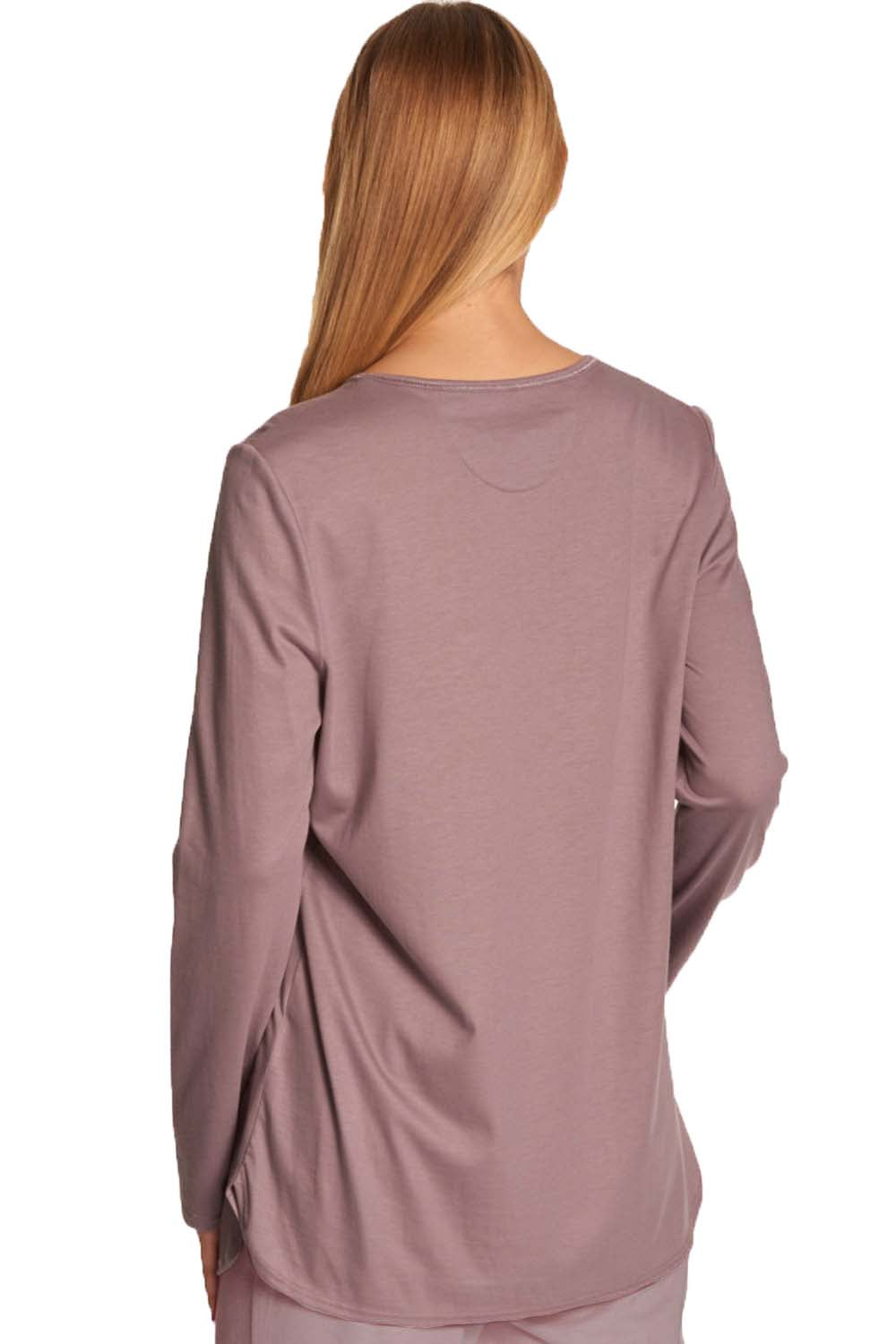 r-sch-be-happy-shirt-langarm-rundhals-oberteil-braun-jersey image 3