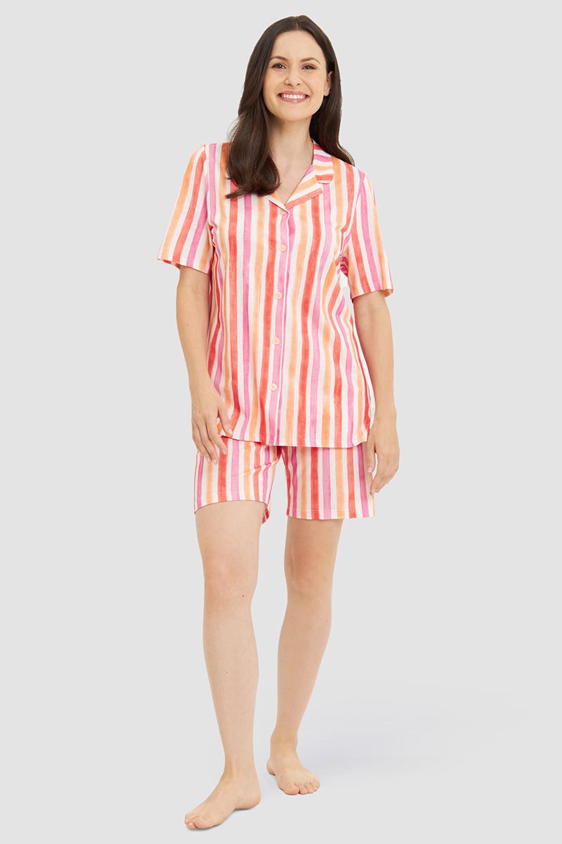 r-sch-be-happy-shirt-kurzarm-mehrfarbig-streifen image 4