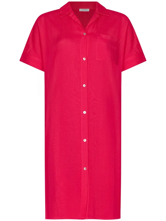 pastunette-tropic-oasis-strandkleid-fuchsia-viskose image 1