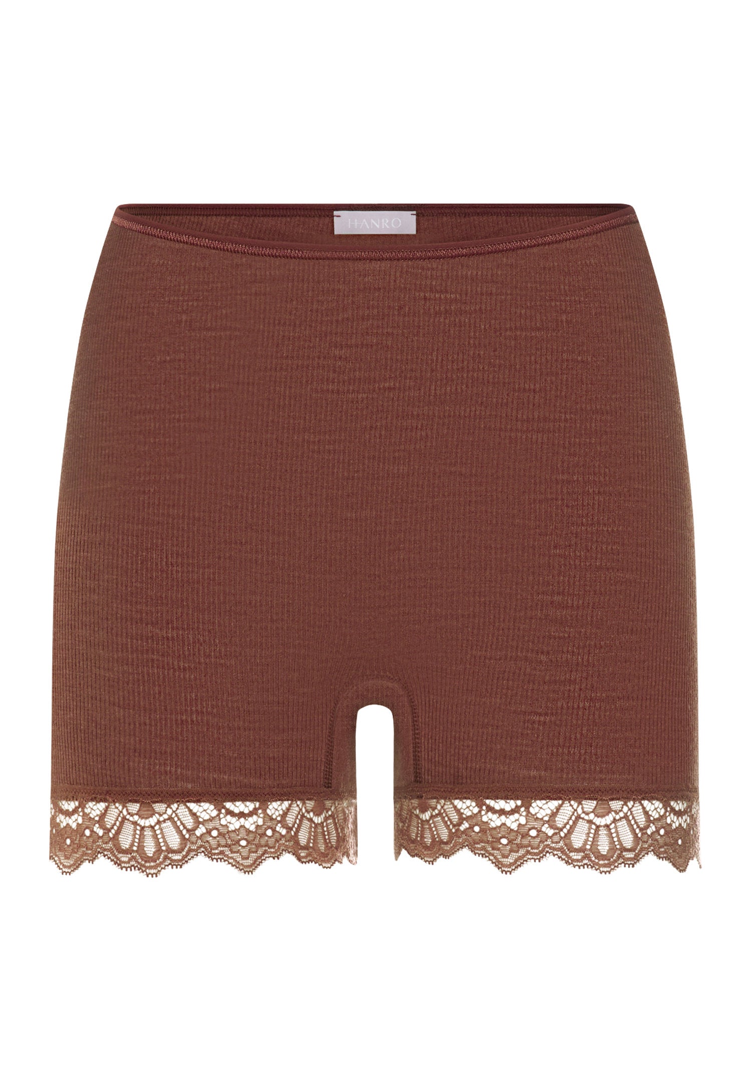 hanro-woolen-lace-panty-slip-zimt-merinowolle-spitze image 1