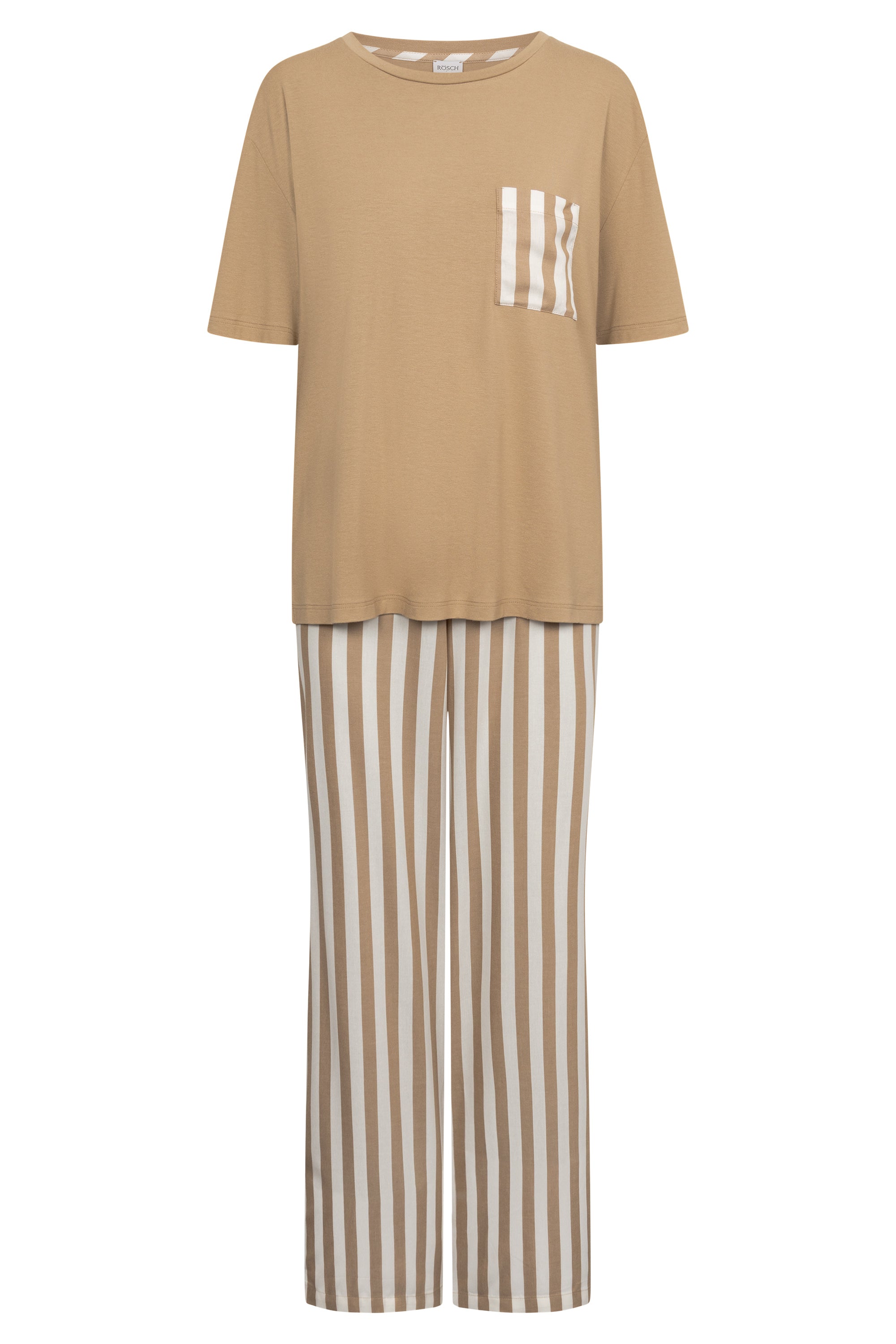 r-sch-be-happy-hausanzug-lang-loungewear-braun-streifen image 2