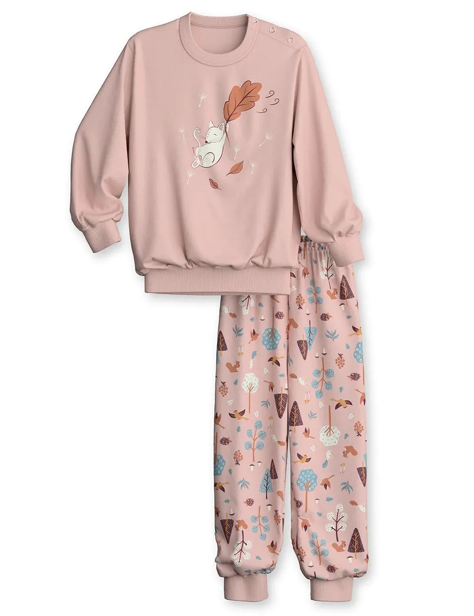 calida-favourites-sleep-pyjama-m-dchen-104-110-bio-baumwolle image 1