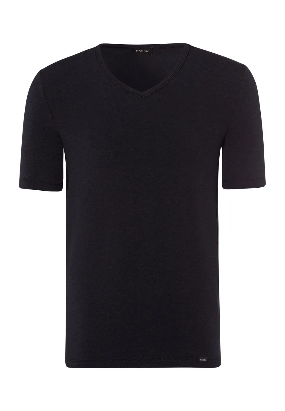 hanro-natural-function-t-shirt-v-ausschnitt-deep-black image 1