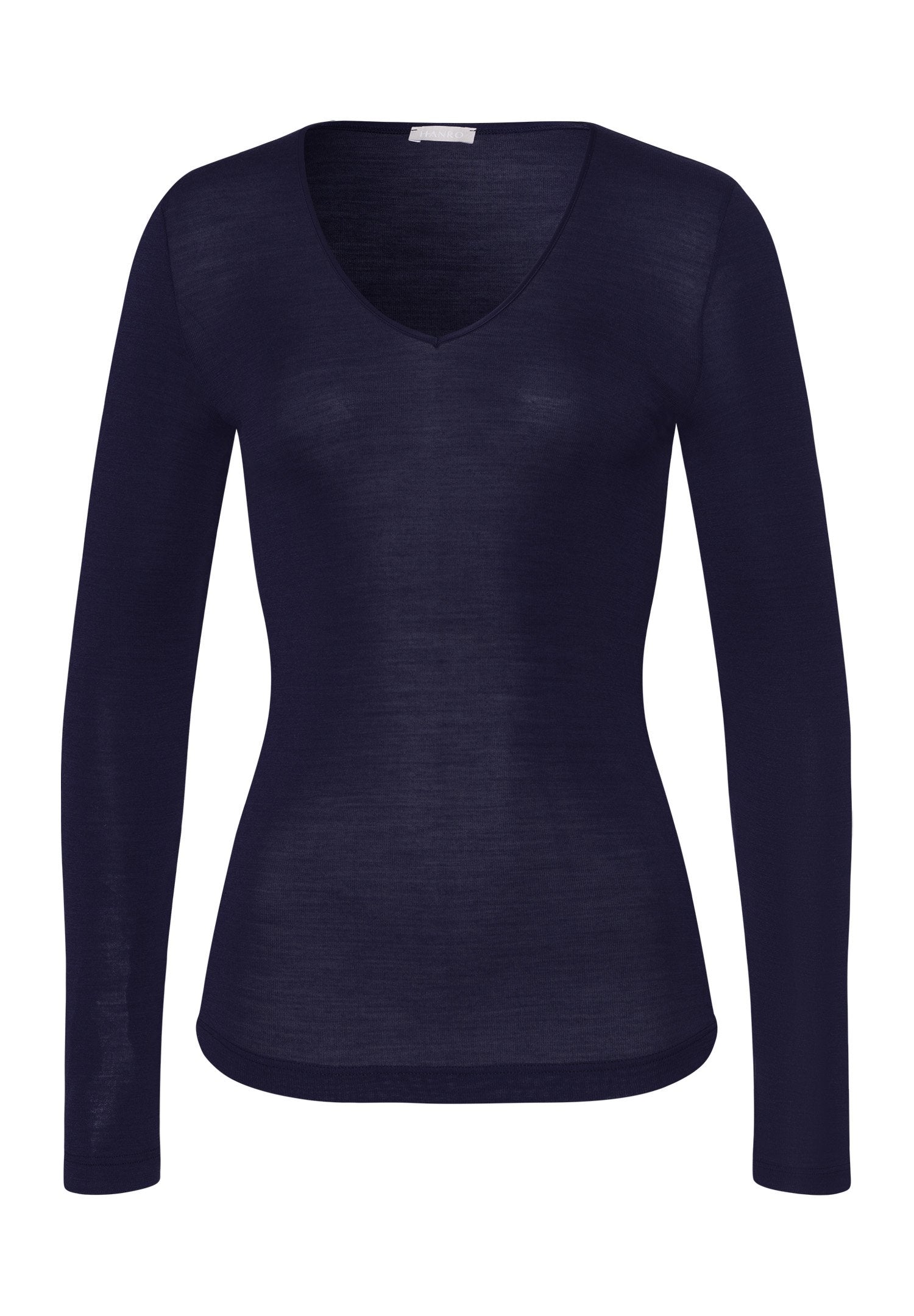 hanro-woolen-silk-l-slv-shirt-071418-langarmshirt-nachtblau-wolle-seide image 1
