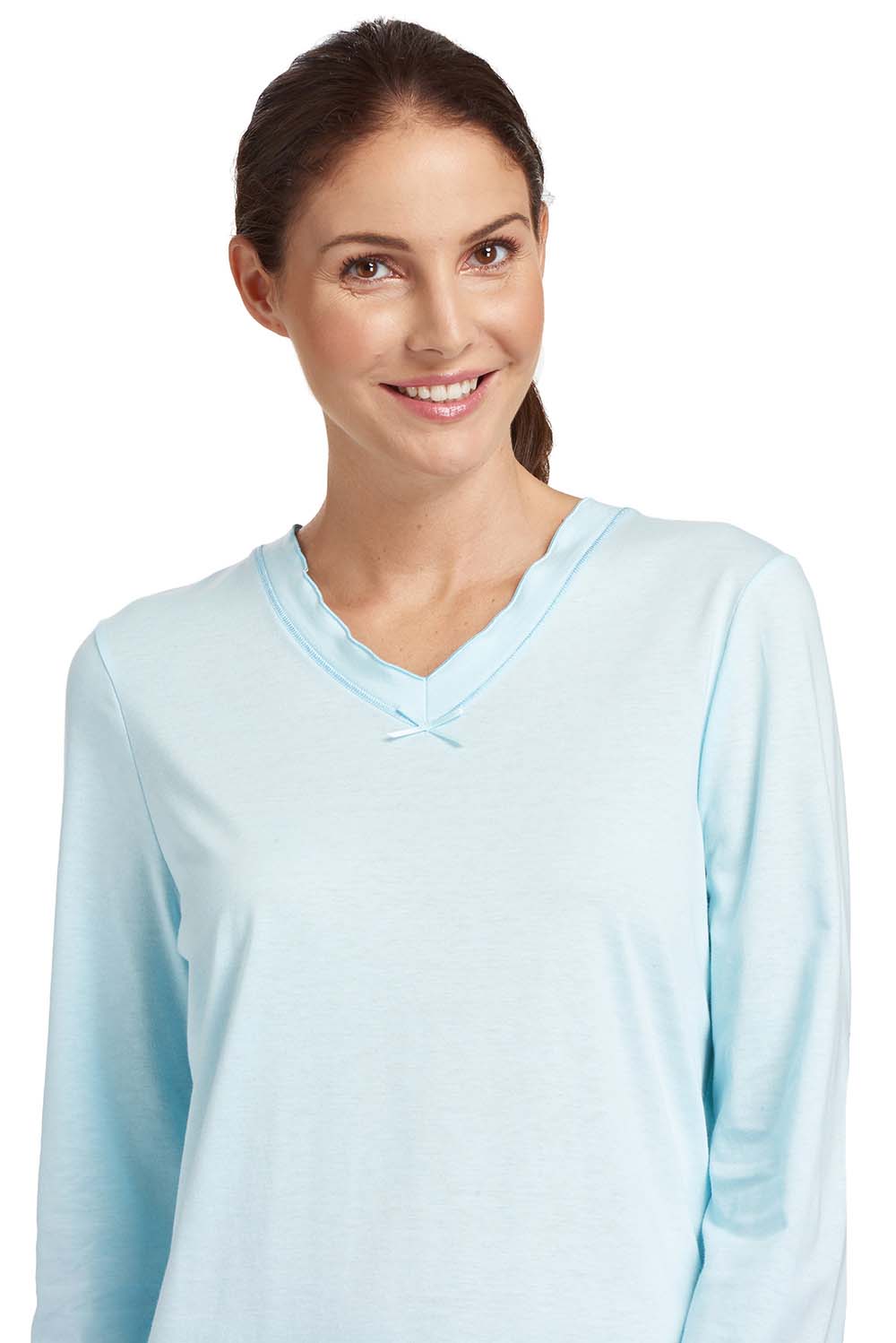 r-sch-be-happy-nachthemd-langarm-bigshirt-grau-baumwolle image 4