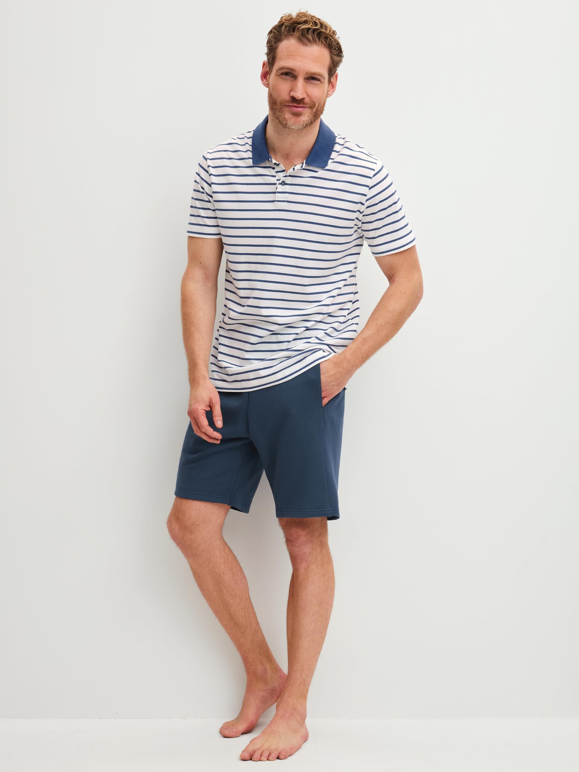 calida-remix-basic-lounge-rmx-journey-polo-shirt-herren-52-54-streifen image 5