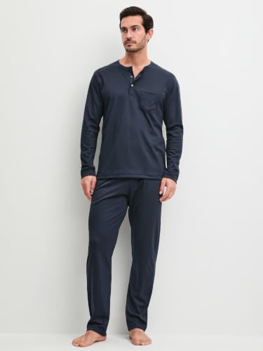 calida-relax-choice-pyjama-herren-gr-e-50-baumwolle image 7