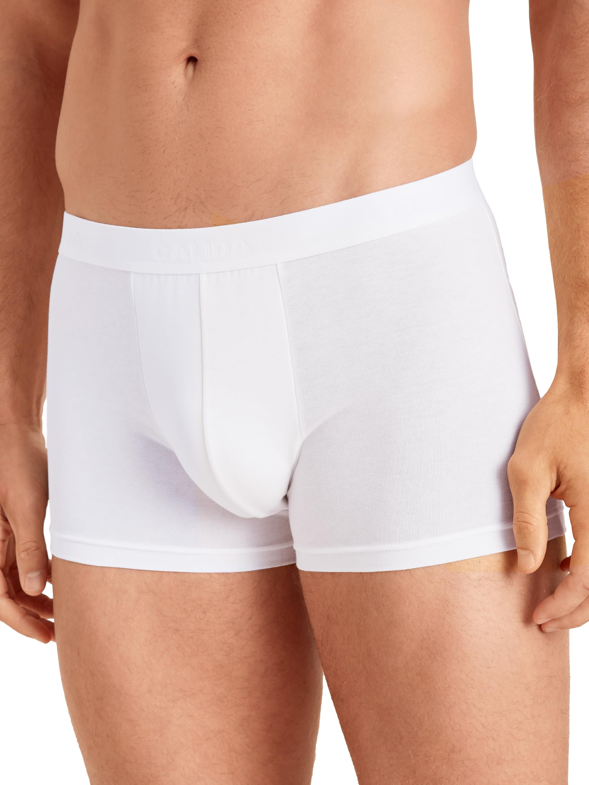 calida-evolution-boxershorts-herren-wei-baumwolle image 1