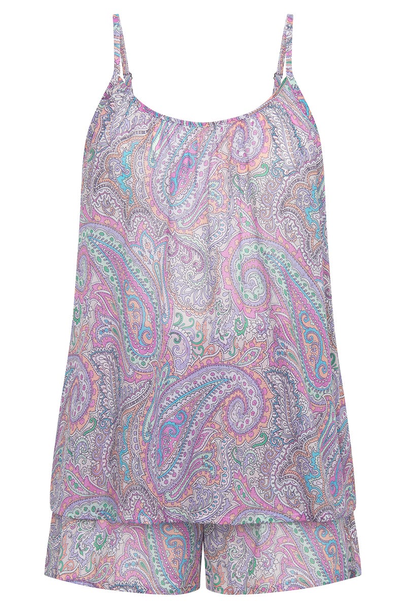r-sch-be-happy-pyjama-kurz-violett-baumwolle image 2