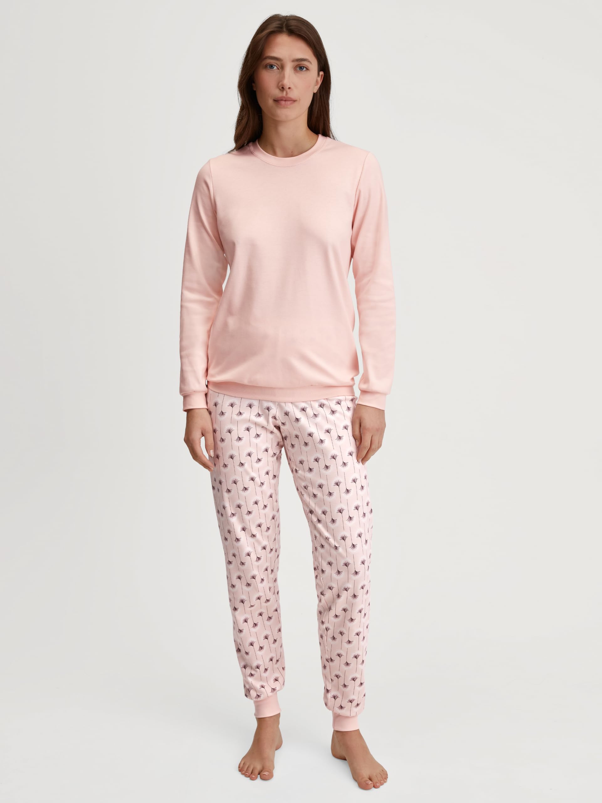 calida-favourites-dreams-midnight-flowers-pyjamaset-mars-red-48-50 image 2