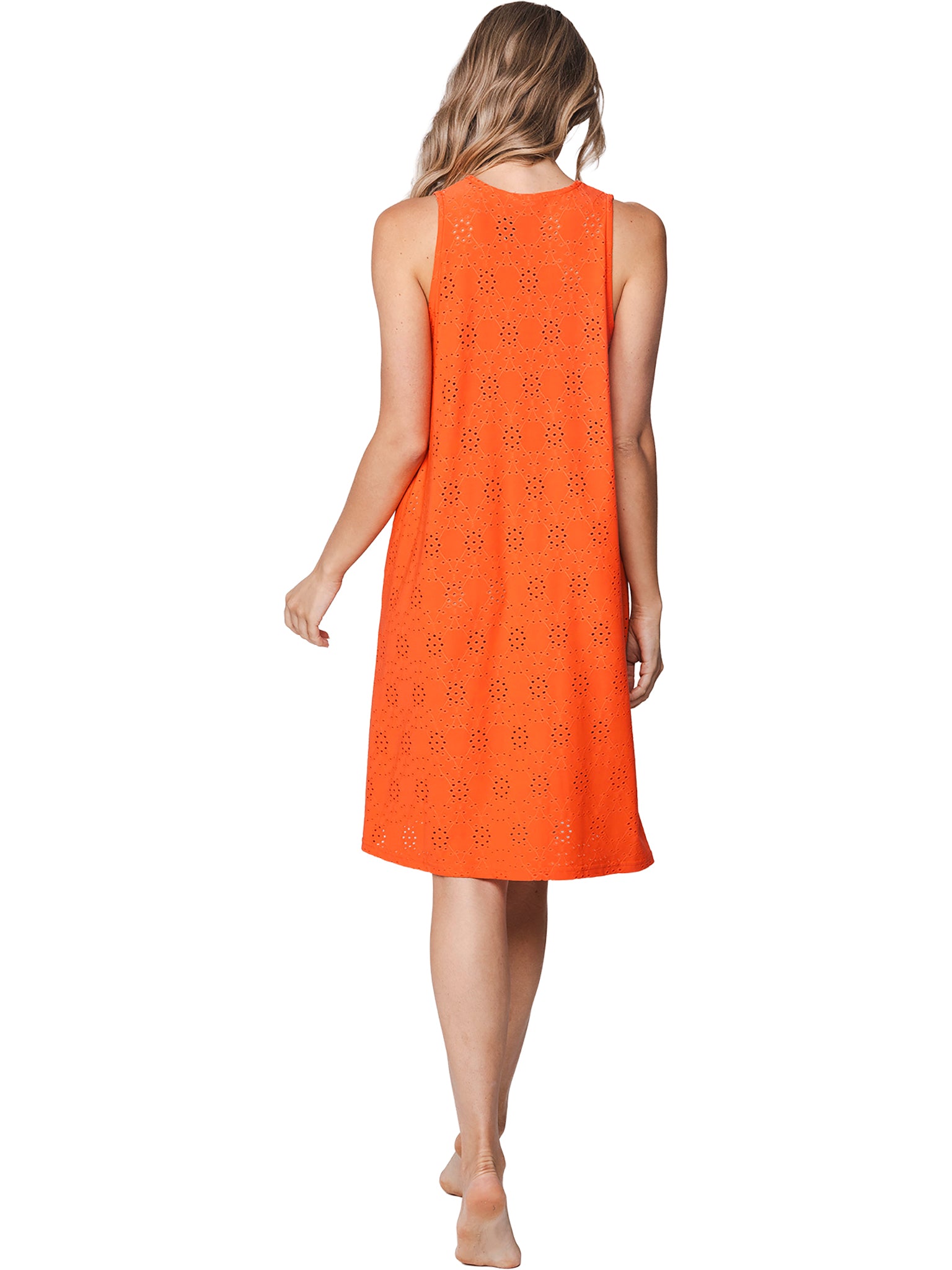 pastunette-coastal-coral-kleid-orange-rmellos-stretch image 4