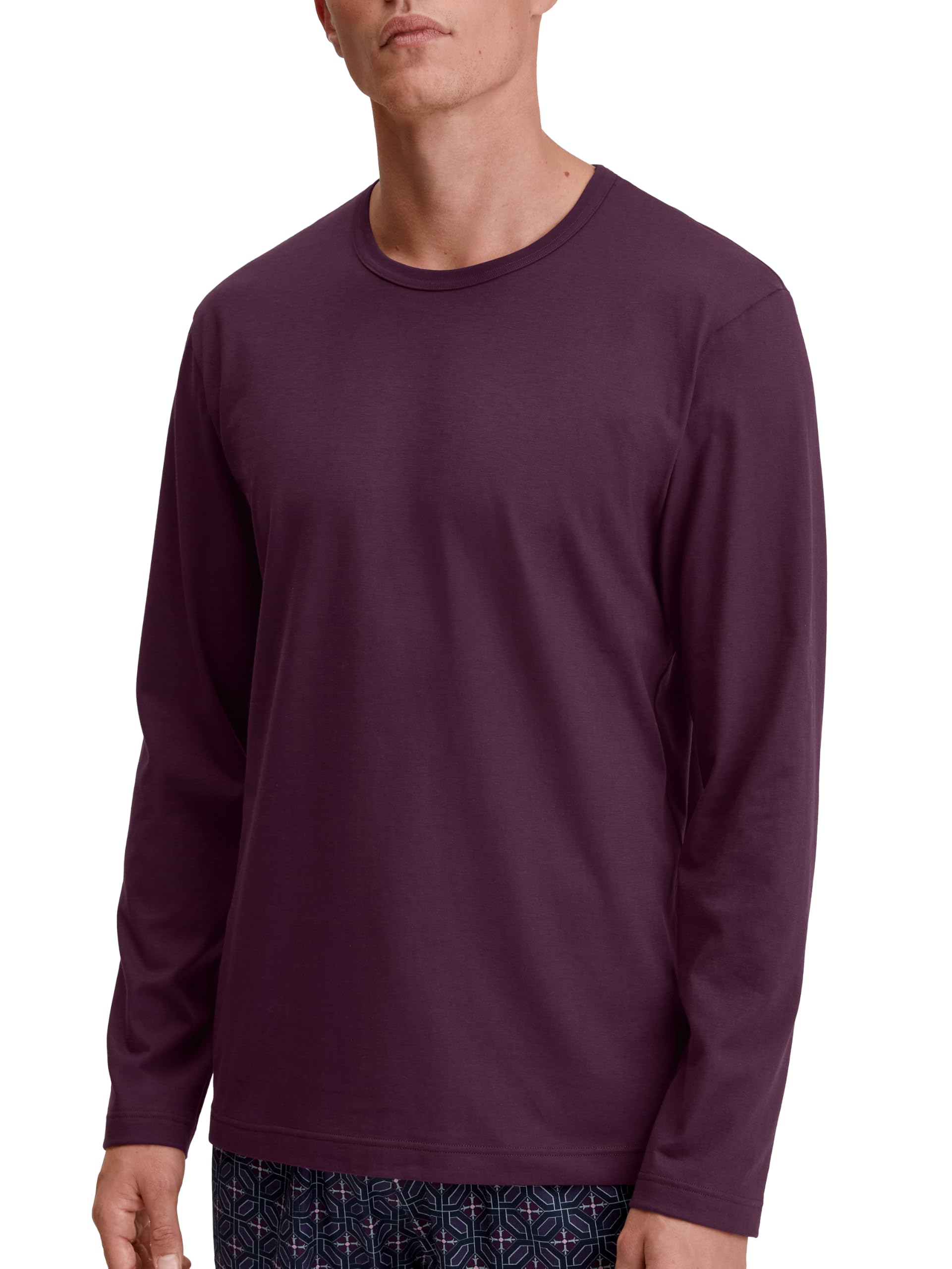 calida-remix-basic-sleep-langarmshirt-herren-baumwolle image 6