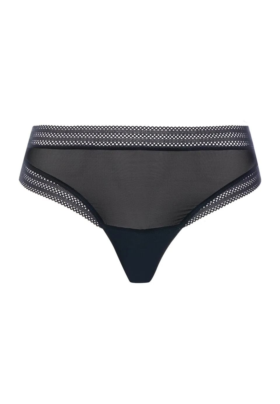 hanro-orea-brazilian-panty-slip-schwarz-t-ll image 1