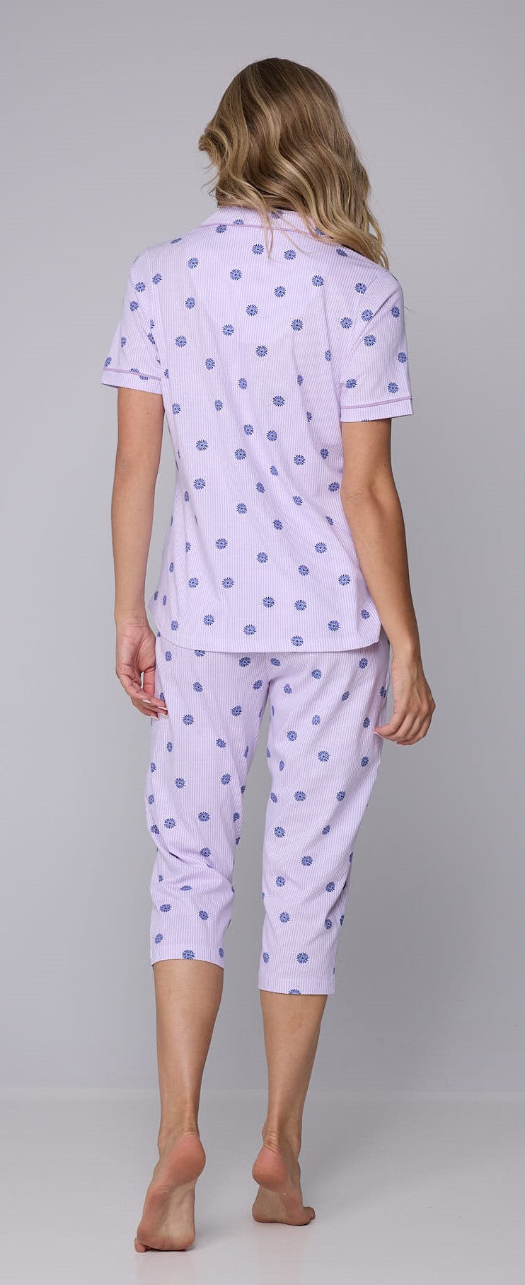pastunette-myrebelle-waterflower-pyjama-lila-baumwolle image 4